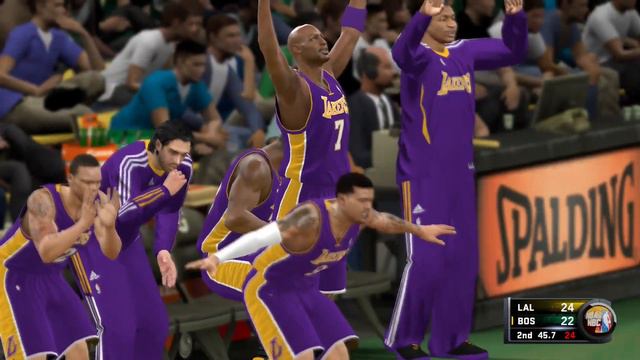 NBA 2K11 (PC) - Celtics vs. Lakers - Highlights смотреть онлайн
