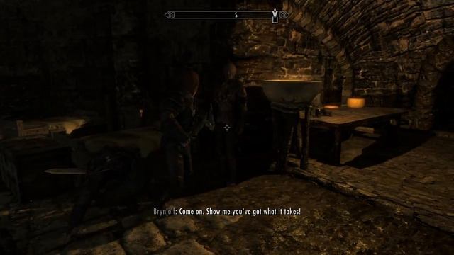 Skyrim - Marcurio vs Brynjolf and Mercer Frey смотреть онлайн