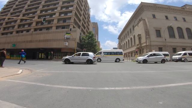 Driving In Johannesburg, South Africa.