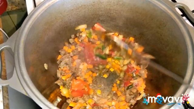 СУП "Мастава"по узбекски. soup. Пошаговый рецепт. Восточная кухня. Mastava. Жидкий плов. #вкусняшк смотреть онлайн