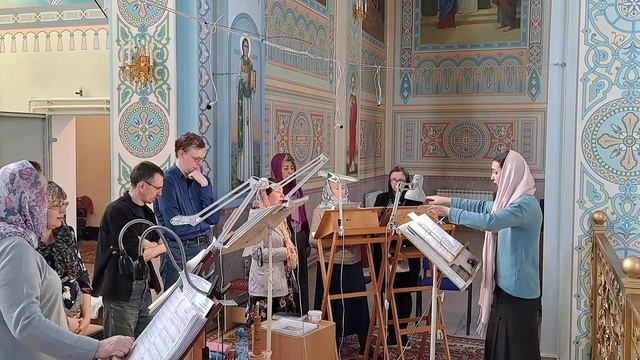 "Блажен муж" (Напев Зосимовой пустыни). Регент Екатерина Артюхова. смотреть онлайн