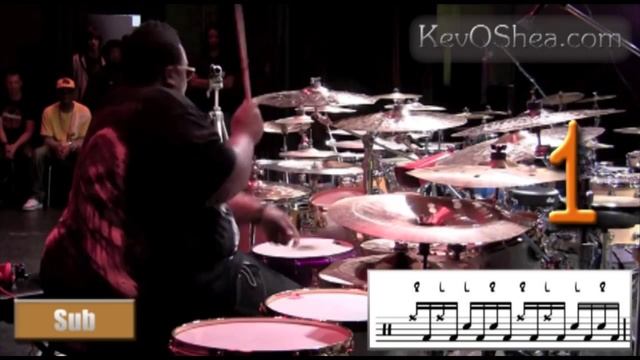 EricMoore - 2 Cross Sticking Patterns | Drum Lesson смотреть онлайн