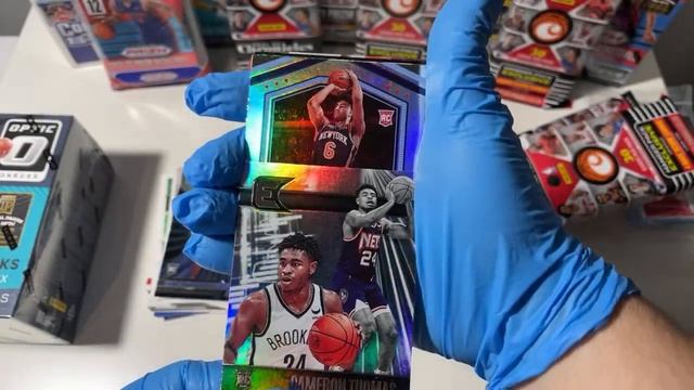 Брейк №1. NBA. 2021/22 Panini Donruss Optic Basketball Box + Chronicles 2 pack смотреть онлайн