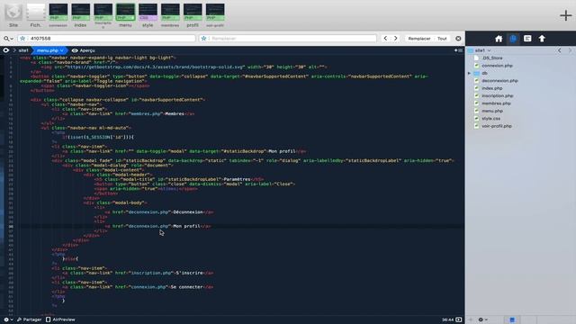 #9 Voir son profil en PHP смотреть онлайн
