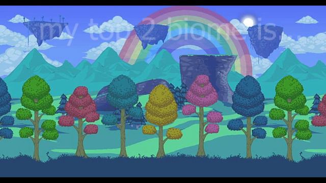 my top 4 favourite terraria biomes! смотреть онлайн