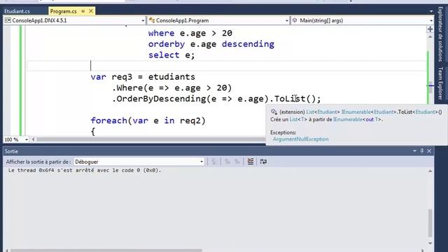 3-Architecture Dot Net Bases de LINQ смотреть онлайн