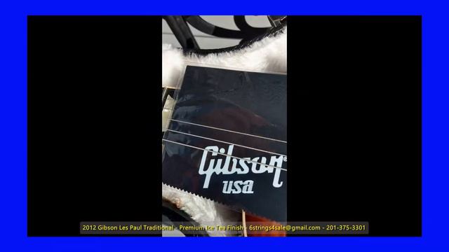 2012 Gibson Les Paul Traditional with AAAAA Flametop Premium Ice Tea смотреть онлайн