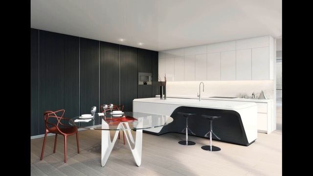 Кухни в стиле хай тек смотреть онлайн