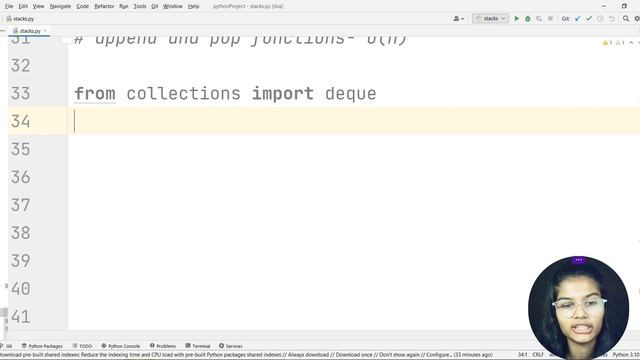 DSA : What is the dequeue method in queues using python | lecture : 39 смотреть онлайн