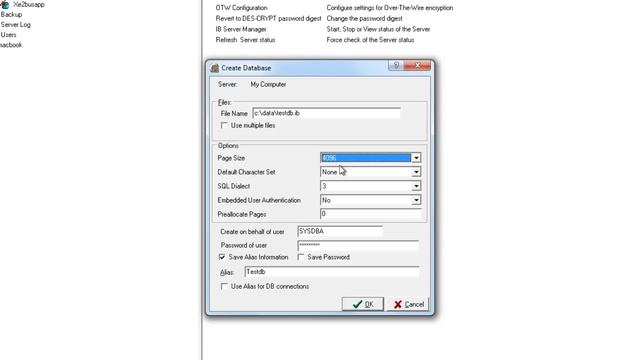 InterBase Database: Creating a Database using IBConsole смотреть онлайн