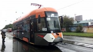 Трамвай Уралтрансмаш 71 415 в Екатеринбурге