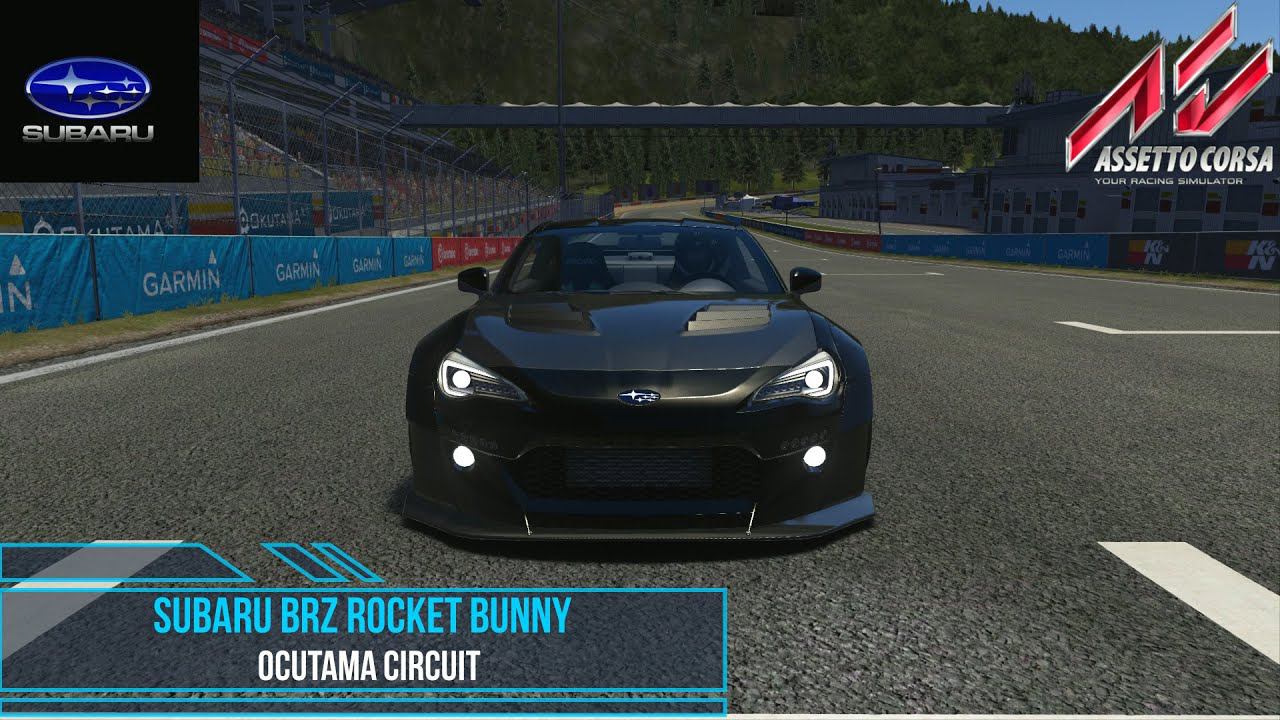 Subaru BRZ Rocket Bunny - Okutama Circuit | Assetto Corsa. смотреть онлайн