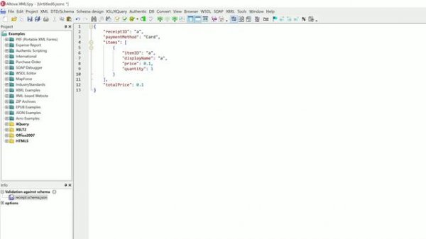 JSON Editor: JSON Grid View in XMLSpy
