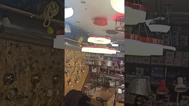 Подвесная ЛЕД люстра с тремя режимами освещения. Люстра в кухню или спальню смотреть онлайн