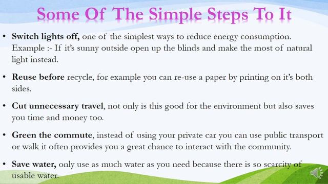 My school project on go green| PPT on go green смотреть онлайн