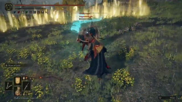 WAVE OF GOLD : Sacred Relic Sword, FP Weapon Art Build, Invasions, Lorettas Sickle (Elden Ring PVP) смотреть онлайн