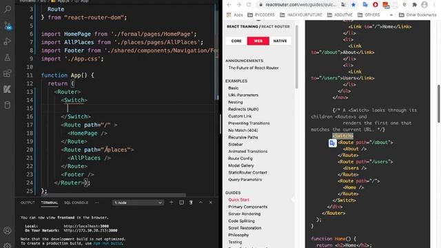 3-React Full Project (Routing frontend) смотреть онлайн