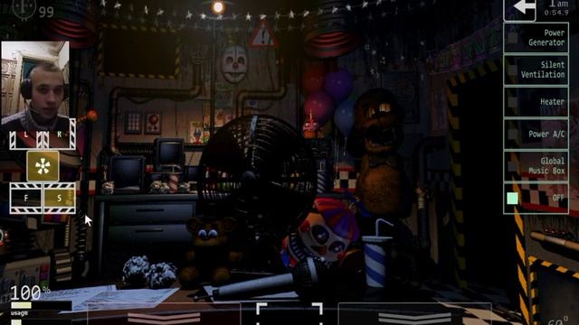 Ultimate Castom Night⏩ ЭТО НЕ ФНАФ #2. смотреть онлайн