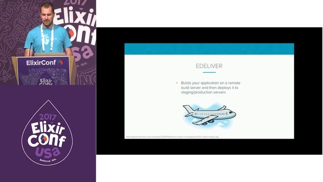 ElixirConf 2017 Lightning Talk - Elixir deployment tools - Aaron Renner смотреть онлайн