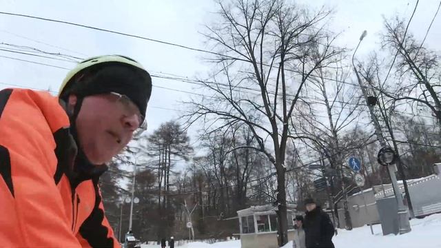 Морозный круговой велосипедный маршрут от Стрешнево. Веломаршрут.ру смотреть онлайн