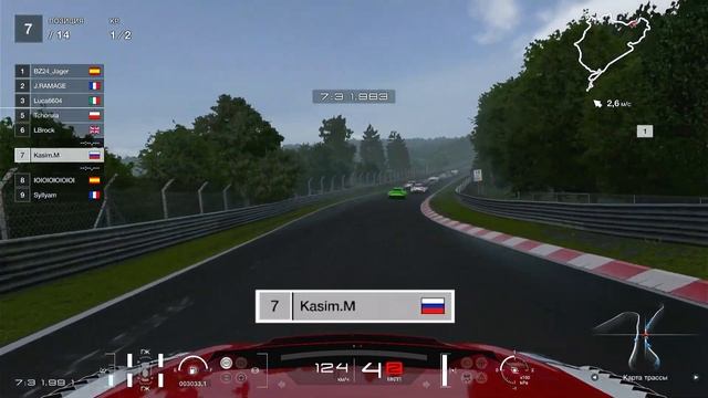 Петля Невезения/Nissan GT-R Gr.3/Nürburgring 24th/Gran Turismo 7 #gt7 #nissan #nürburgring смотреть онлайн