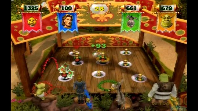 Shrek's Carnival Craze Party Games PS2 Gameplay (Dreamworks) Playstation 2 смотреть онлайн