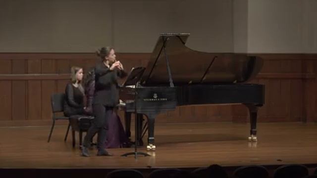 Jennifer Cruz – USC DMA KCA Field Recital (4/20/19) – J.S. Bach, Flute Sonata in B Minor, BWV 1030 смотреть онлайн