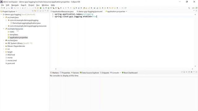 Spring Boot GCP Cloud Logging and Tracing смотреть онлайн