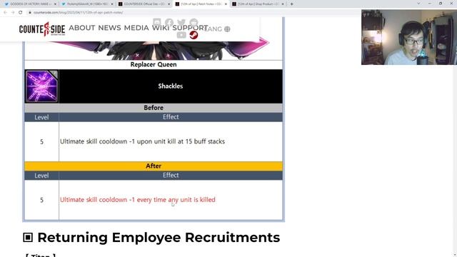 REARM TITAN UPDATE! GAMBLER & REPLACER QUEEN BUFFS! | CounterSide смотреть онлайн