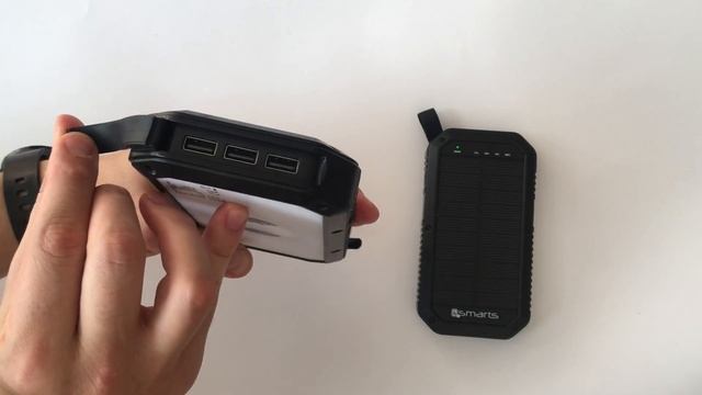 Удароустойчиви външни батерии с голям капацитет и LED светлини: 4Smarts Titanpack & Hover Clip смотреть онлайн