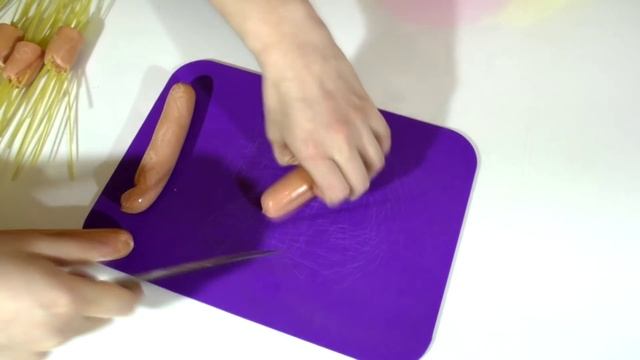 Макарошки-осьминожки - рецепты для детей [Eva and Play] смотреть онлайн