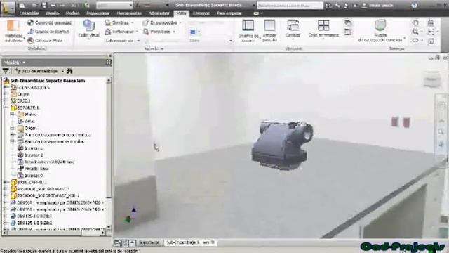 Interconexión entre AutoCAD y Autodesk Inventor. смотреть онлайн