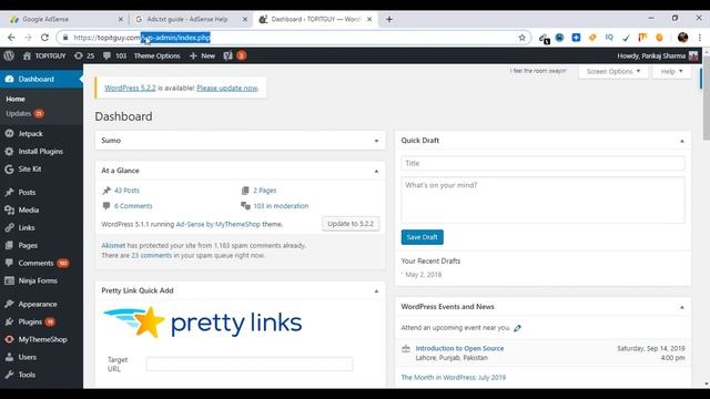 How to add ads.txt Google Adsense file to WordPress Website смотреть онлайн