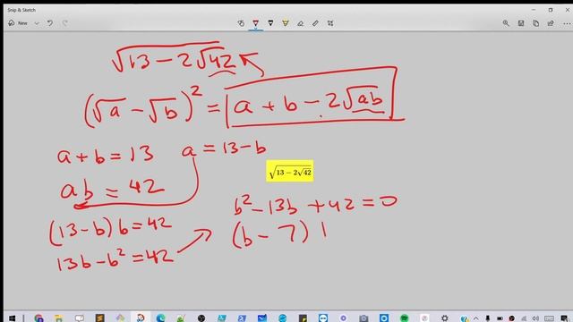 Radical problem with SNIP AND SKETCH!!! смотреть онлайн