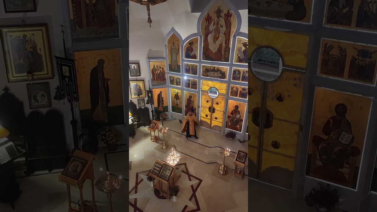 04.11.23 Фрагмент трансляции Всенощного бдения. смотреть онлайн