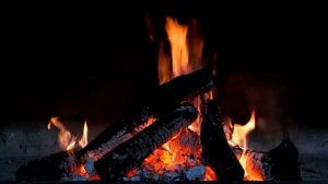 Горящий костёр-релаксация и медитация. Треск поленьев помогает расслабиться, остановить поток мыслей