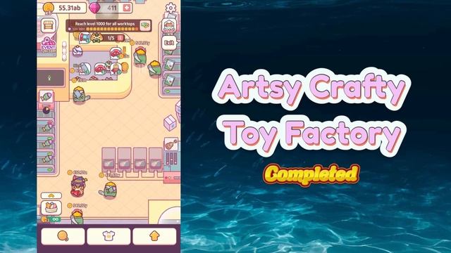 Sneak Peek: Artsy Crafty Toy Factory Level in Cat Snack Bar Game смотреть онлайн