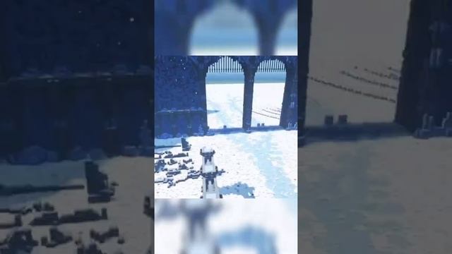 Цитадель Ледяной Короны в Майнкрафт