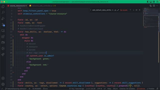 Stimulus JS and HTML attributes - Avo Admin for Rails смотреть онлайн