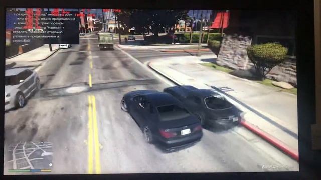 Игра на ноутбуке в Gta 5(online)Lenovo 100-15ibd смотреть онлайн