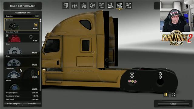 Euro Truck Simulator 2 Daimler Freightliner Inspiration Mod Review смотреть онлайн