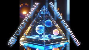 Размеры планет 3D голограмма #голограмма #hologram #3dhologram