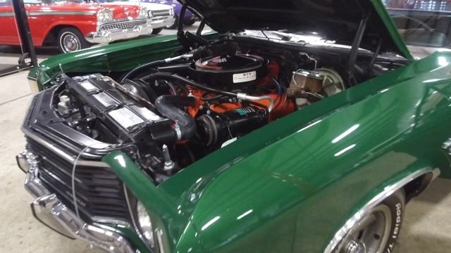 1972 Chevy El Camino SS Green смотреть онлайн
