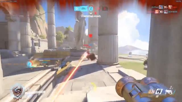 Overwatch - A Bad Hooker - Roadhog Gameplay смотреть онлайн