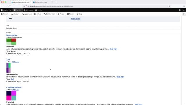 Getting Started with Views, 4.6 - No Results Behavior on Fields смотреть онлайн