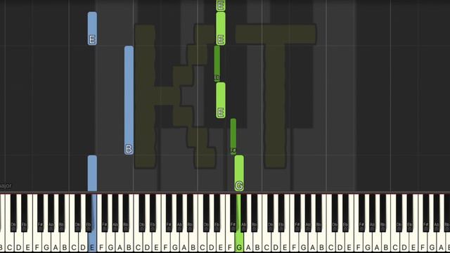 Jack’s Lament [Nightmare Before Christmas] - Medium Mode [Piano Tutorial] (Synthesia) смотреть онлайн