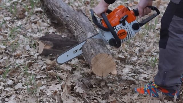 Бензопила STIHL MS 180 смотреть онлайн