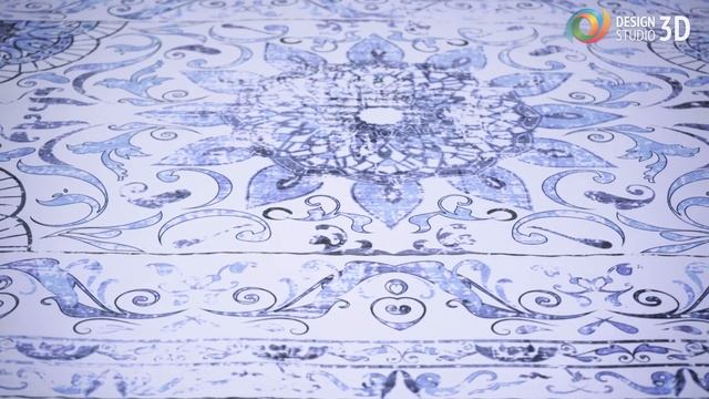 3D ковёр  «Утонченная простота»