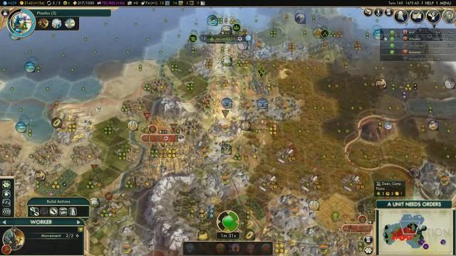 Марокко против всех! Серия №6: Пугает австриец (ходы 150-170). Civilization V смотреть онлайн