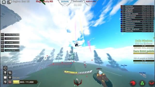 I ROBBED Roblox and Got the COLOSSAL Titan in Titan Warfare.. смотреть онлайн